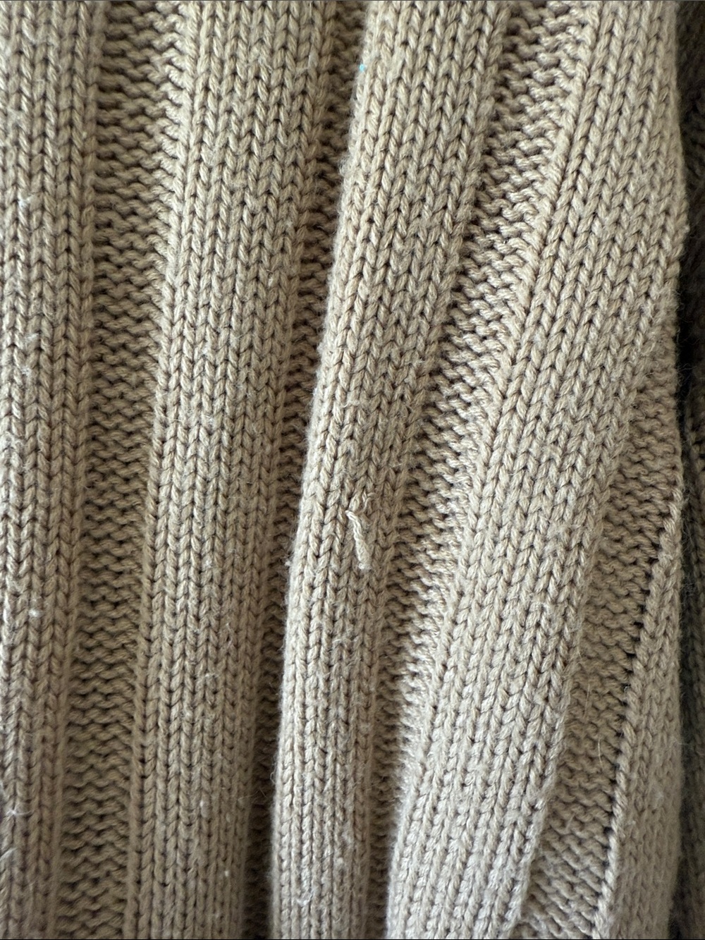V-Neck Ribbed Knit Sweater - Picture 2 of 2